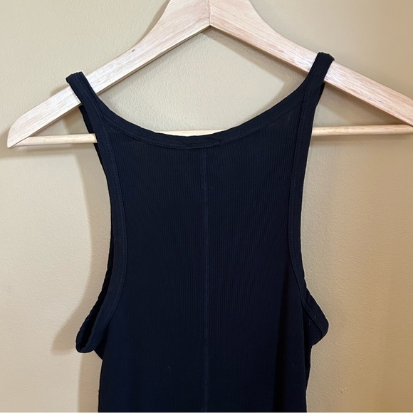 Re/done ribbed black dress Medium - Picture 6 of 8